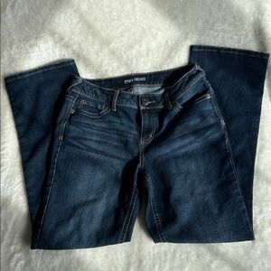 💰4/$20 Maurices Dark Blue Women's Straight Leg Jeans | Size 9/10S